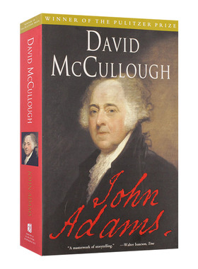 华研原版 约翰亚当斯传记  美国第二任总统 英文原版 John Adams 普利策奖 大卫麦卡洛 英文版 进口英语原版书籍