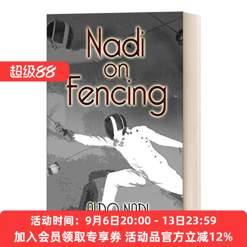 英文原版 Nadi on Fencing 击剑大师纳迪谈击剑 英文版 进口英语原版书籍