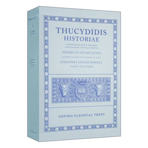 修昔底德历史 英文原版 Thucydides Historiae Vol. II Books V-VIII 第二卷 第5-8册 精装 英文版 进口英语原版书籍