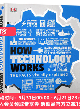 技术如何运作 英文原版 DK How Technology Works 科普与百科 英文版 进口原版英语书籍
