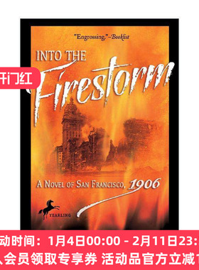 英文原版 Into the Firestorm 烈火风暴 1906年的旧金山历史小说 Deborah Hopkinson 英文版 进口英语原版书籍