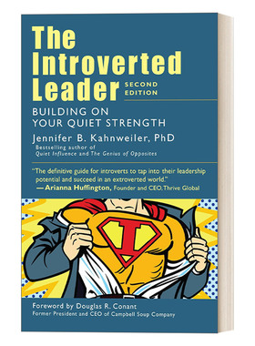 内向者沟通宝典 英文原版 The Introverted Leader 经典4P法引爆领导潜力 职场晋升指南 Jennifer Kahnweiler