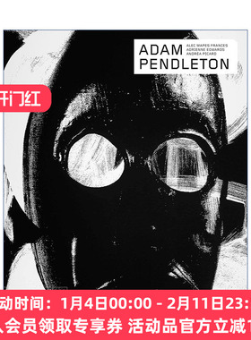 英文原版 Adam Pendleton 美国非裔艺术家亚当·彭德尔顿作品集 费顿当代艺术家系列 英文版 进口英语原版书籍