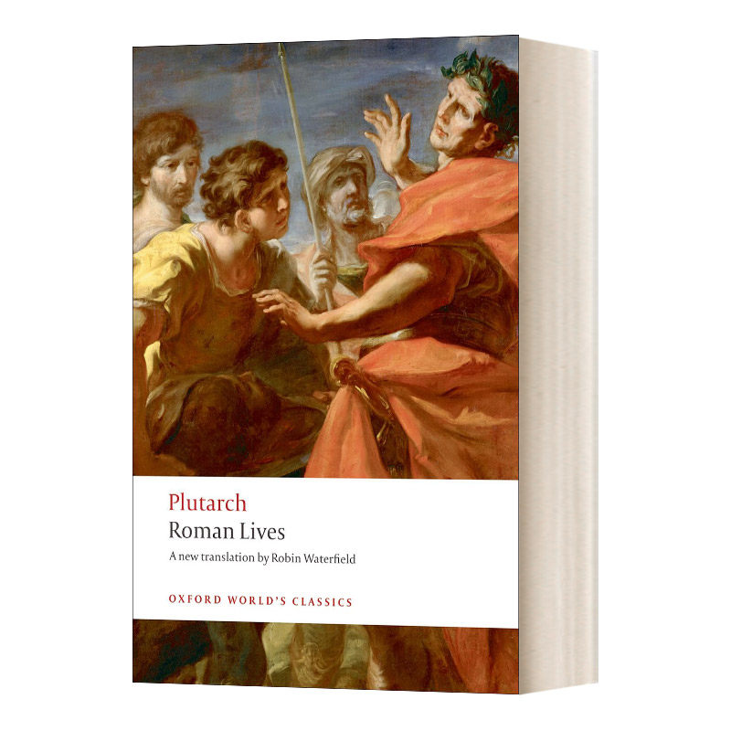 英文原版 Roman Lives 罗马名人传 普鲁塔克 牛津世界经典系列 英文版 进口英语原版书籍