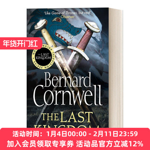 英文原版小说 撒克逊传说1 最后的王国 The Last Kingdom 英文版 孤国春秋英剧原著 伯纳德康沃尔 进口英语原版书籍