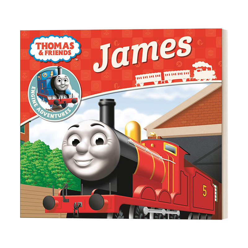 托马斯和他的朋友们 英文原版 Thomas Engine Adventures & Friends James 绘本 英文版 进口英语原版书籍