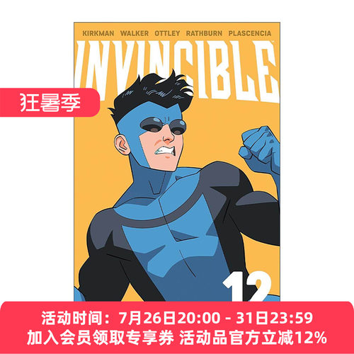 英文原版 Invincible Volume 12 无敌少侠 漫画卷十二 英文版 进口英语原版书籍