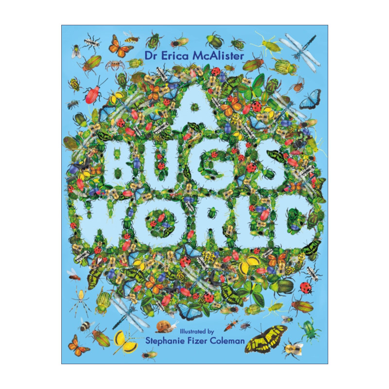 虫虫的世界  英文原版 A Bug's World 儿童科普百科精装 英文版 进口英语原版书籍