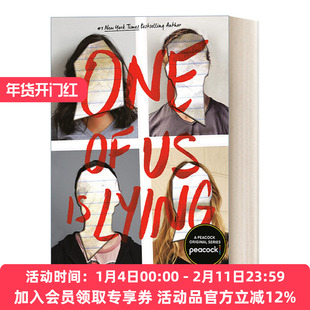 我们中有一个在撒谎 英文原版 One of Us Is Lying 青少年惊悚推理小说 精装 Karen M. McManus 英文版 进口英语原版书籍