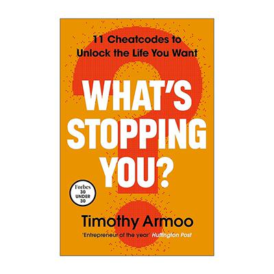 英文原版 What’s Stopping You 是什么阻碍了你的成功 11个实用思维技巧 Timothy Armoo 英文版 进口英语原版书籍