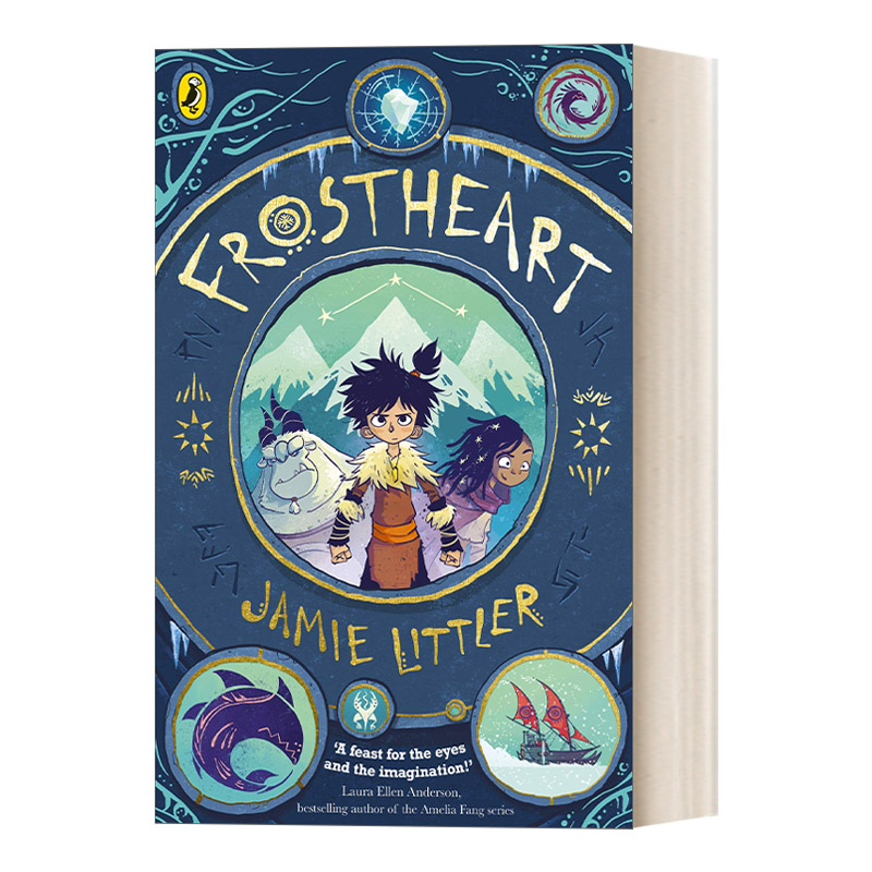 英文原版 Frostheart 寒霜之心1 少儿冒险小说 英文版 进口英语原版书籍