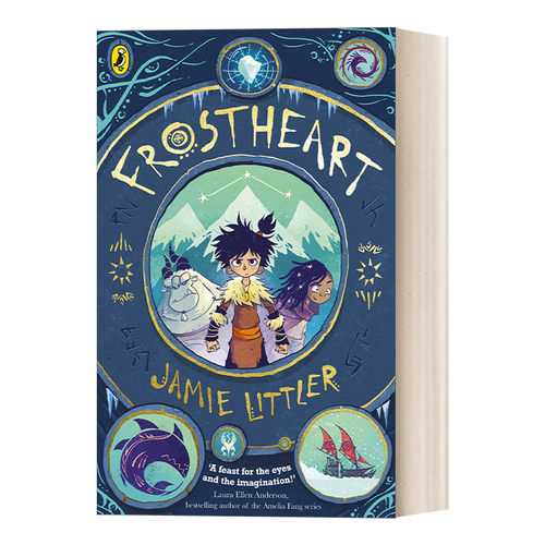 英文原版 Frostheart 寒霜之心1 少儿冒险小说 英文版 进口英语原版书籍