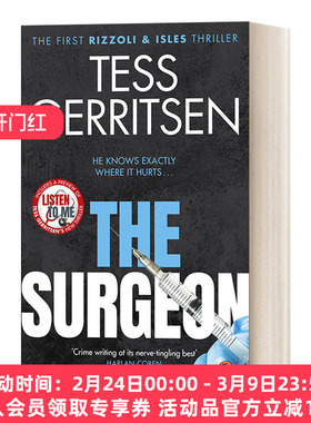 英文原版小说 The Surgeon 外科医生 妙女神探系列小说1 泰莎·格里森 英文版 进口英语原版书籍