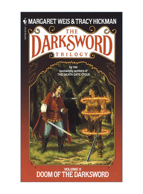 暗黑之剑的毁灭  英文原版 Doom of the Darksword The Trilogy 02 暗黑之剑三部曲2 龙枪系列作者Margaret Weis 英文版