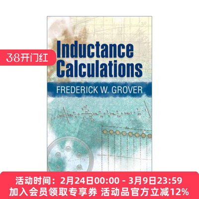 电感计算 英文原版 Inductance Calculations Dover Books on Electrical Engineering Frederick Grover 英文版 进口英语原版书籍