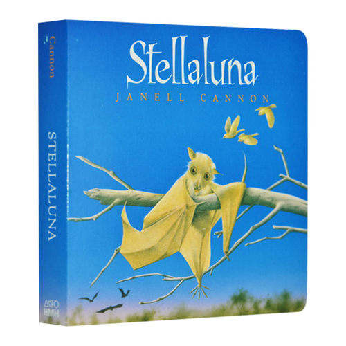 华研原版 星月 英文原版 Stellaluna 儿童经典绘本纸板书 晚安故事图画书 亲子互动 情感培养 英文版进口原版英语书籍