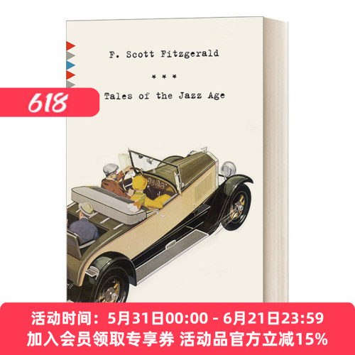 英文原版小说 Tales of the Jazz Age Stories Vintage Classics 爵士乐时代的故事 FS 菲茨杰拉德 英文版 进口英语原版书籍