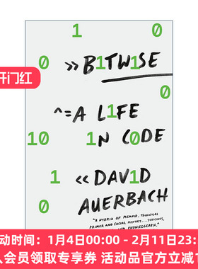 英文原版 Bitwise 按位 代码中的生活 计算机 算法 回忆录 David Auerbach 英文版 进口英语原版书籍