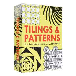 第二版 Tilings Edition 英文原版 关于瓷砖和几何图案 进口英语原版 Patterns 英文版 and 书籍 Second 权威书籍 瓷砖与图案