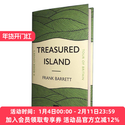 英文原版 Treasured Island 宝岛 一位书迷的英国之旅 英国文学与地理风貌 精装 英文版 进口英语原版书籍