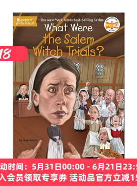英文原版 What Were The Salem Witch Tria (What Was?) 什么是塞勒姆女巫审判 英文版 进口英语原版书籍