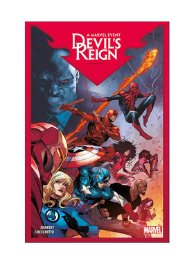 英文原版 Devil's Reign 魔鬼统治 漫威漫画 钢铁侠 蜘蛛侠 美国队长 Chip Zdarsky 英文版 进口英语原版书籍