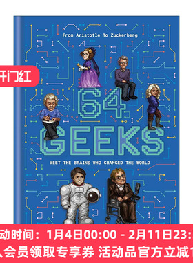英文原版 64 Geeks 64位极客 塑造世界的智慧头脑 精装 英文版 进口英语原版书籍