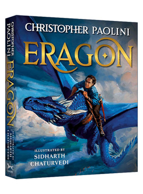 英文原版 Eragon The Inheritance Cycle 伊拉龙 遗产四部曲 精装插图收藏版 Christopher Paolini 英文版 进口英语原版书籍