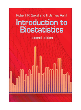 生物统计学导论  英文原版 Introduction to Biostatistics 第二版 数学 Robert Sokal 英文版 进口英语原版书籍