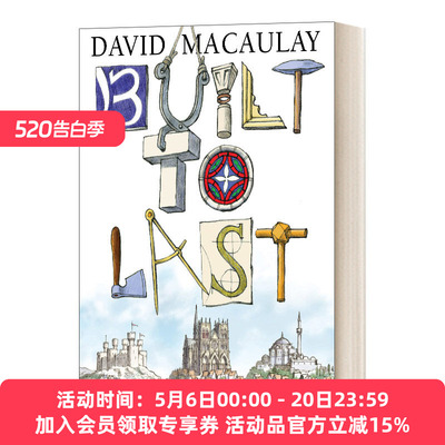 英文原版 Built to Last  古建筑 精装彩绘本版 3个故事合辑 英文版 进口英语原版书籍