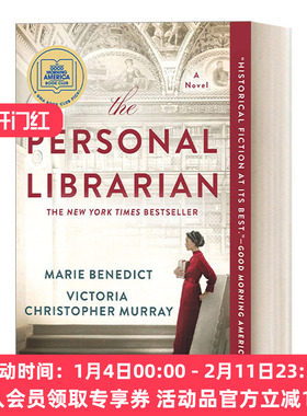 英文原版 The Personal Librarian 私人图书馆员 非凡女性故事传记类历史小说 纽约时报畅销书 Marie Benedict 英文版 进口书籍