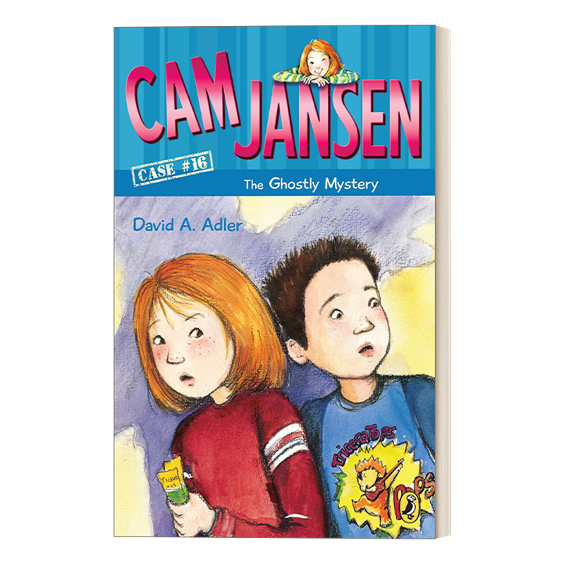 英文原版 Cam Jansen the Ghostly Mystery #16 简森侦探故事16 英文版 进口英语原版书籍