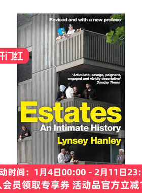 英文原版 Estates 住房 一部亲密的历史 Lynsey Hanley 英文版 进口英语原版书籍