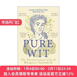 英文原版 Pure Wit 纯粹智慧 玛格丽特· 卡文迪什的变革人生 英文版 进口英语原版书籍