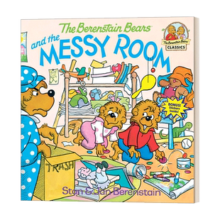 英文原版绘本 贝贝熊和他乱糟糟的房间 The Berenstain Bears and the Messy Room 儿童英语启蒙认知亲子绘本 英文版 进口英语书籍