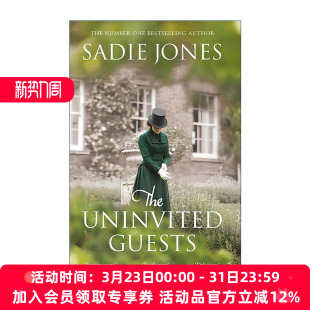 Jones萨迪·琼斯 书籍 Uninvited 进口英语原版 英文版 离亲叛众作者 Sadie 不速之客 Guests The 英文原版