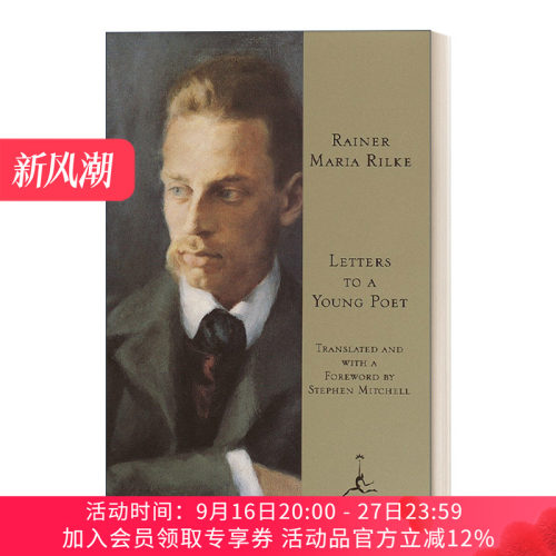 英文原版 Letters to a Young Poet 给青年诗人的信 兰登书屋现代图书馆 Rainer Maria Rilke 精装 英文版 进口英语原版书籍