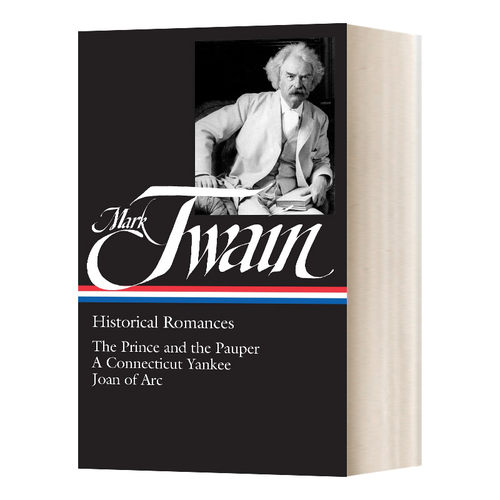 英文版 英文原版小说 Mark Twain Historical Romances LOA #71 进口英语原版书籍