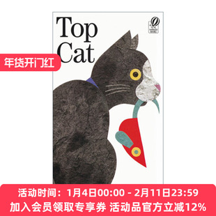 英文原版绘本 Top Cat 猫猫的玩伴 拟声词 学会分享 凯迪克奖得主 洛伊丝·艾勒特 英文版 进口英语原版书籍