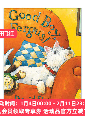 英文原版 Good Boy  Fergus! 好孩子弗格斯 精装图画书 大卫香农 英文版 进口英语原版书籍