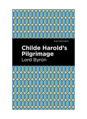 英文原版 Childe Harold's Pilgrimage Mint Editions 恰尔德.哈洛尔德游记 George Gordon Byron拜伦 诗歌 英文版 进口英语原版书