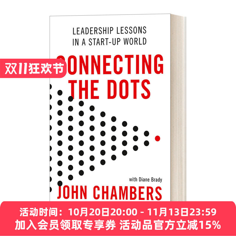 英文原版 Connecting the Dots Leadership Lessons in a Start-Up World 以点连线:创业世界的领导课 英文版 进口英语原版书籍