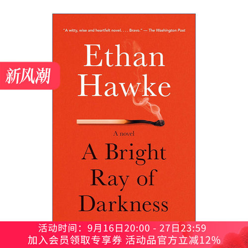 英文原版 A Bright Ray of Darkness Vintage Contemporaries 黑暗之光 爱在黎明破晓前主演Ethan Hawke伊桑·霍克 进口英语书籍