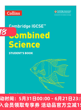 英文原版 Collins Cambridge IGCSE Combined Science Student's Book 柯林斯剑桥国际初中综合科学学生用书 第二版 进口英语书