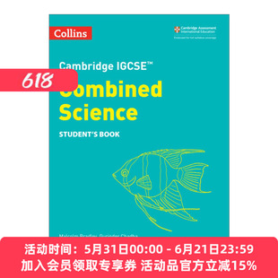 英文原版 Collins Cambridge IGCSE Combined Science Student's Book 柯林斯剑桥国际初中综合科学学生用书 第二版 进口英语书