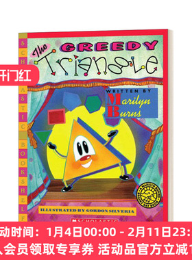 贪婪的三角形 英文原版 Greedy Triangle The Bkshelf 英文版 进口英语原版书籍
