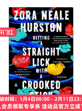 英文原版 Hitting a Straight Lick with a Crooked Stick 非裔美国人民间故事集 赫斯顿Hurston 英文版 进口英语原版书籍