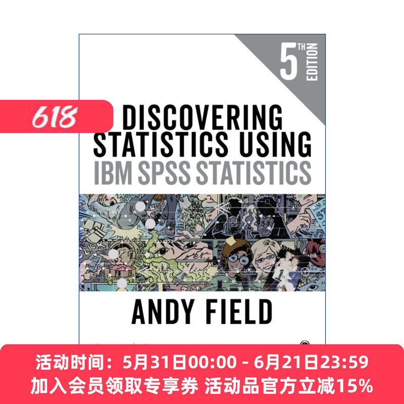 利用SPSS进行统计分析 英文原版 Discovering Statistics Using IBM SPSS Andy Field 英文版 进口英语原版书籍
