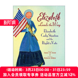 the 书籍 进口英语原版 Right Elizabeth Leads Cady Way 英文版 英文原版 Stanton Vote and