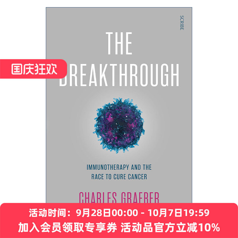 抗癌大突破  英文原版 The Breakthrough 癌症第四大治疗手段免疫疗法的真相 查尔斯·格雷伯 英文版 进口英语原版书籍